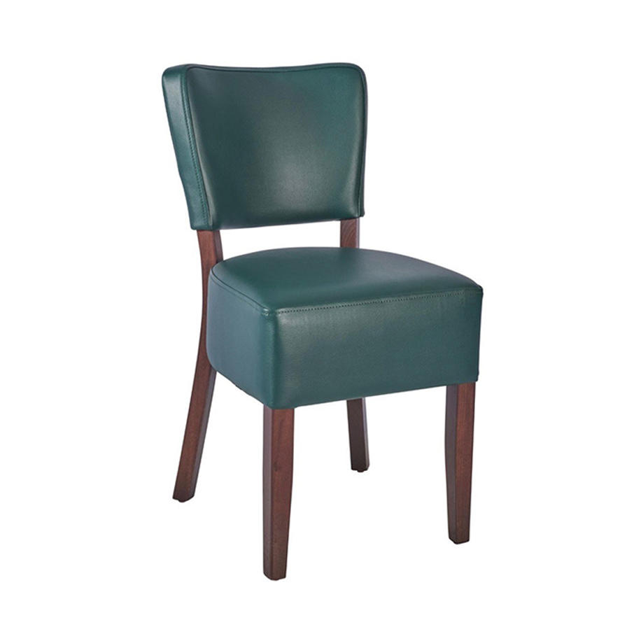 Green 1970 Leather Chair