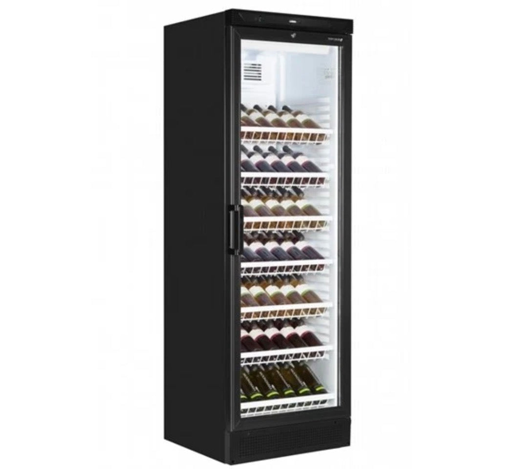Tefcold Commercial Upright Freestanding Wine Display Cooler