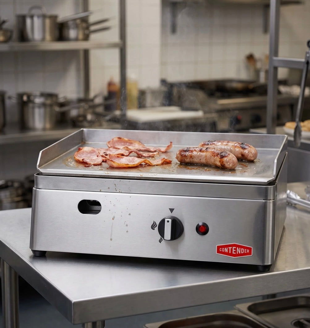 Contender 500mm Gas Griddle (Flat Plate)