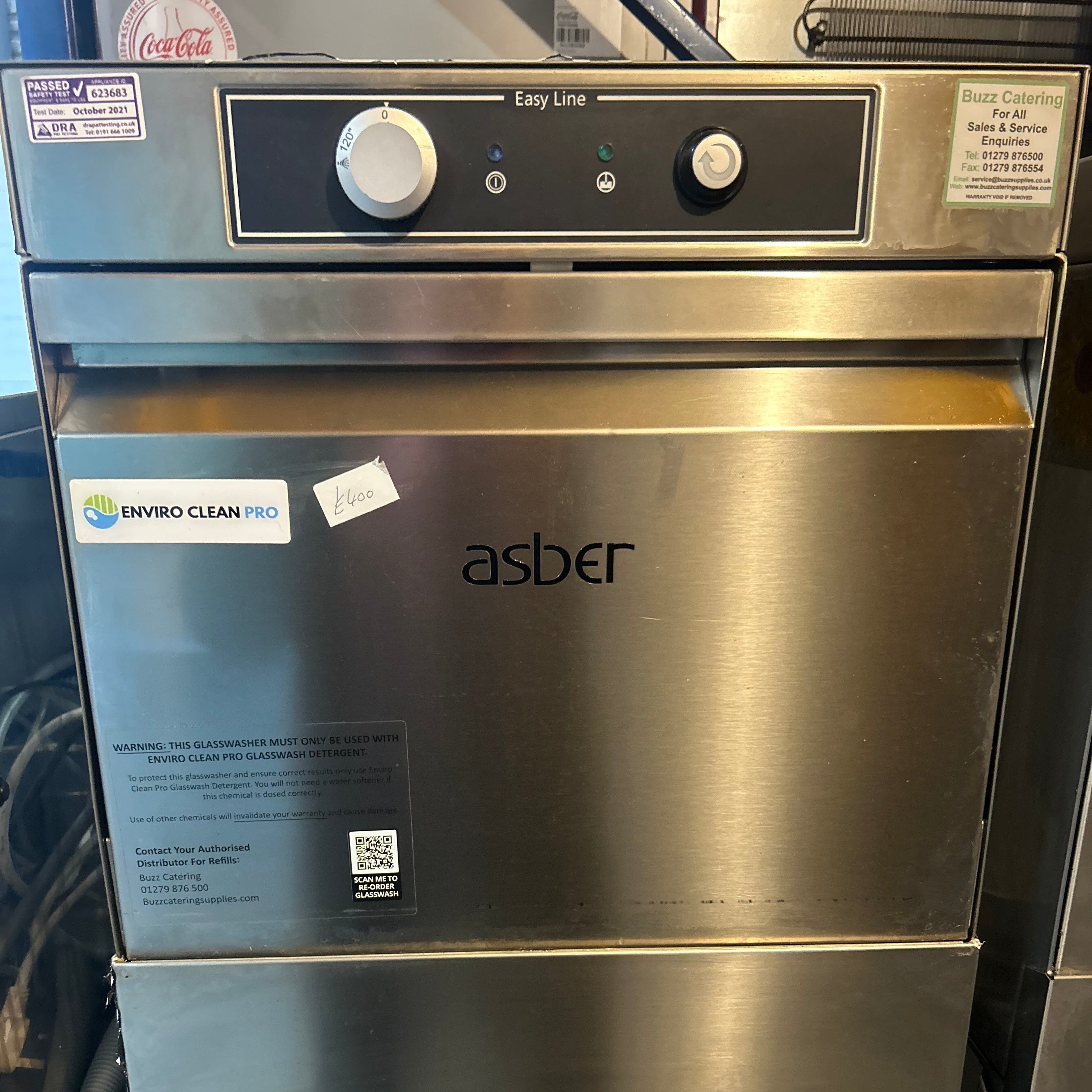 Asber Commercial Glass Washer