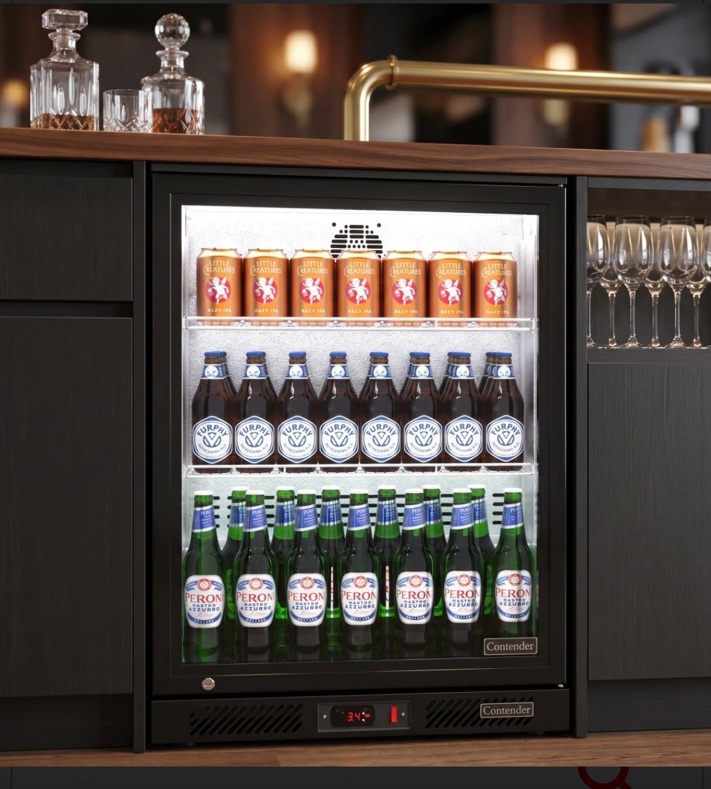Contender 126L Single Door Bottle Fridge