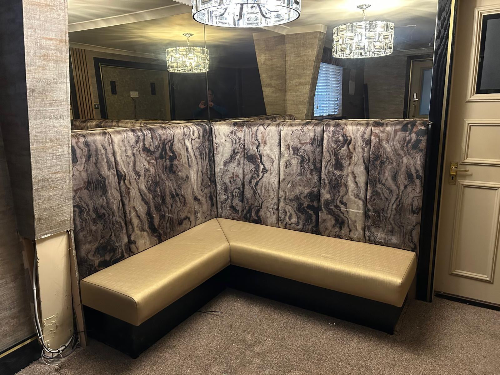 Corner Fixed Seating Unit