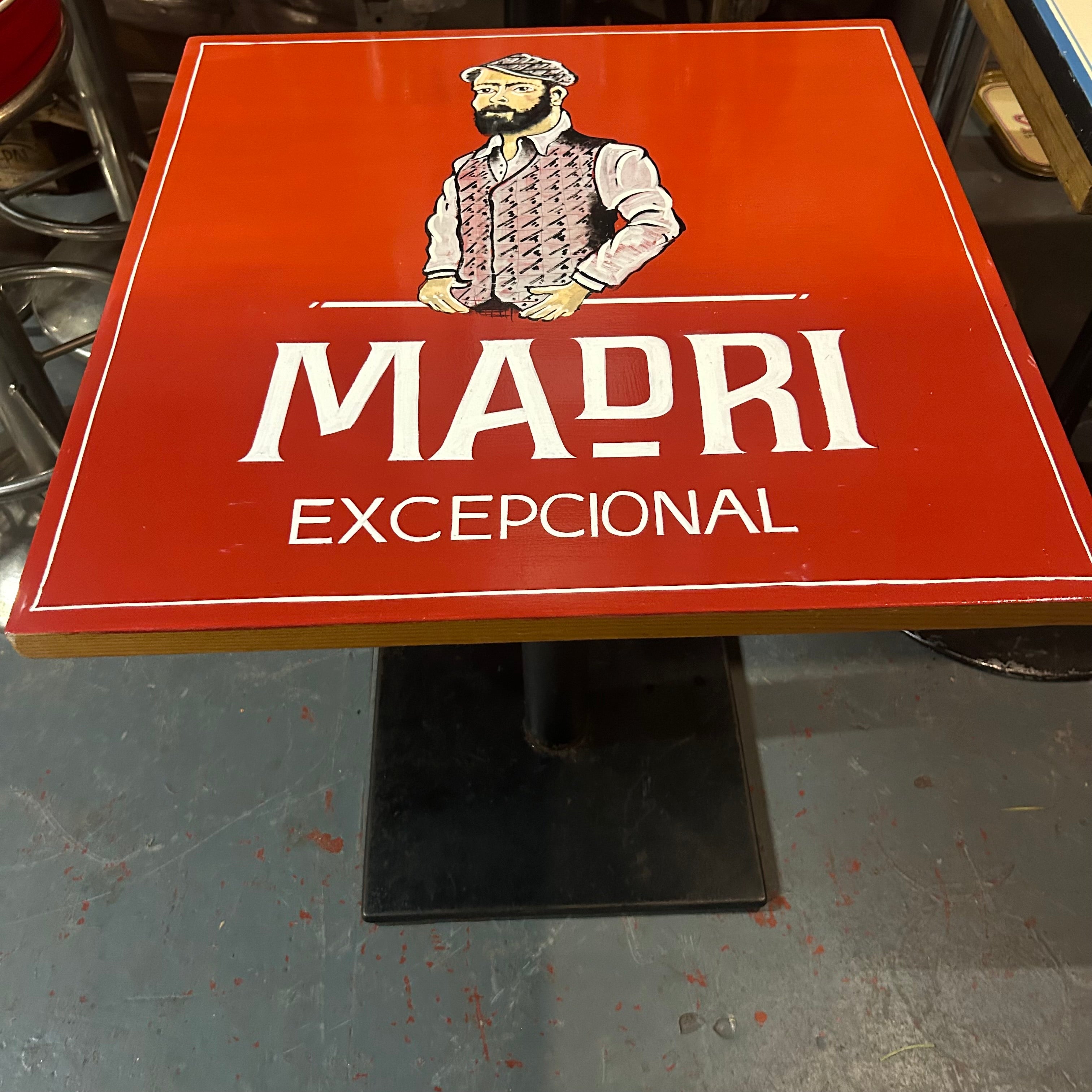 Hand Painted Retro Madri Table