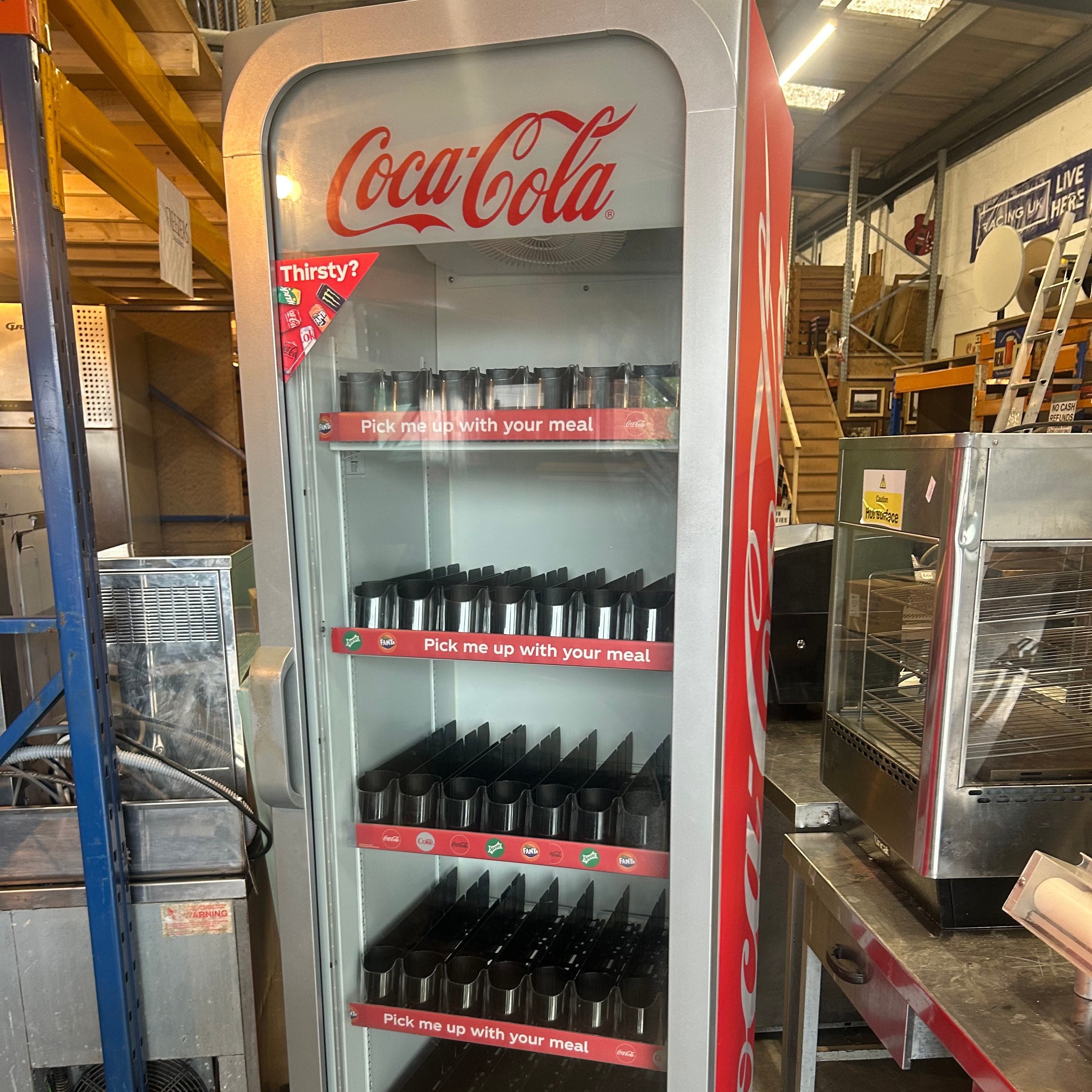 Free Standing Reto Coca-Cola Fridge