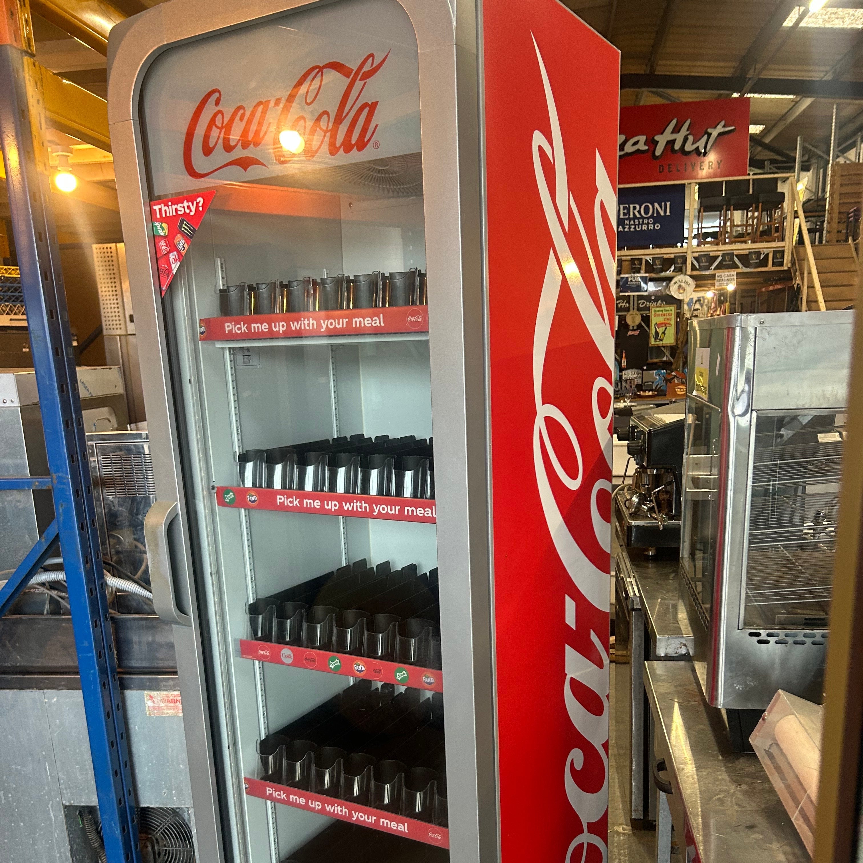 Free Standing Reto Coca-Cola Fridge