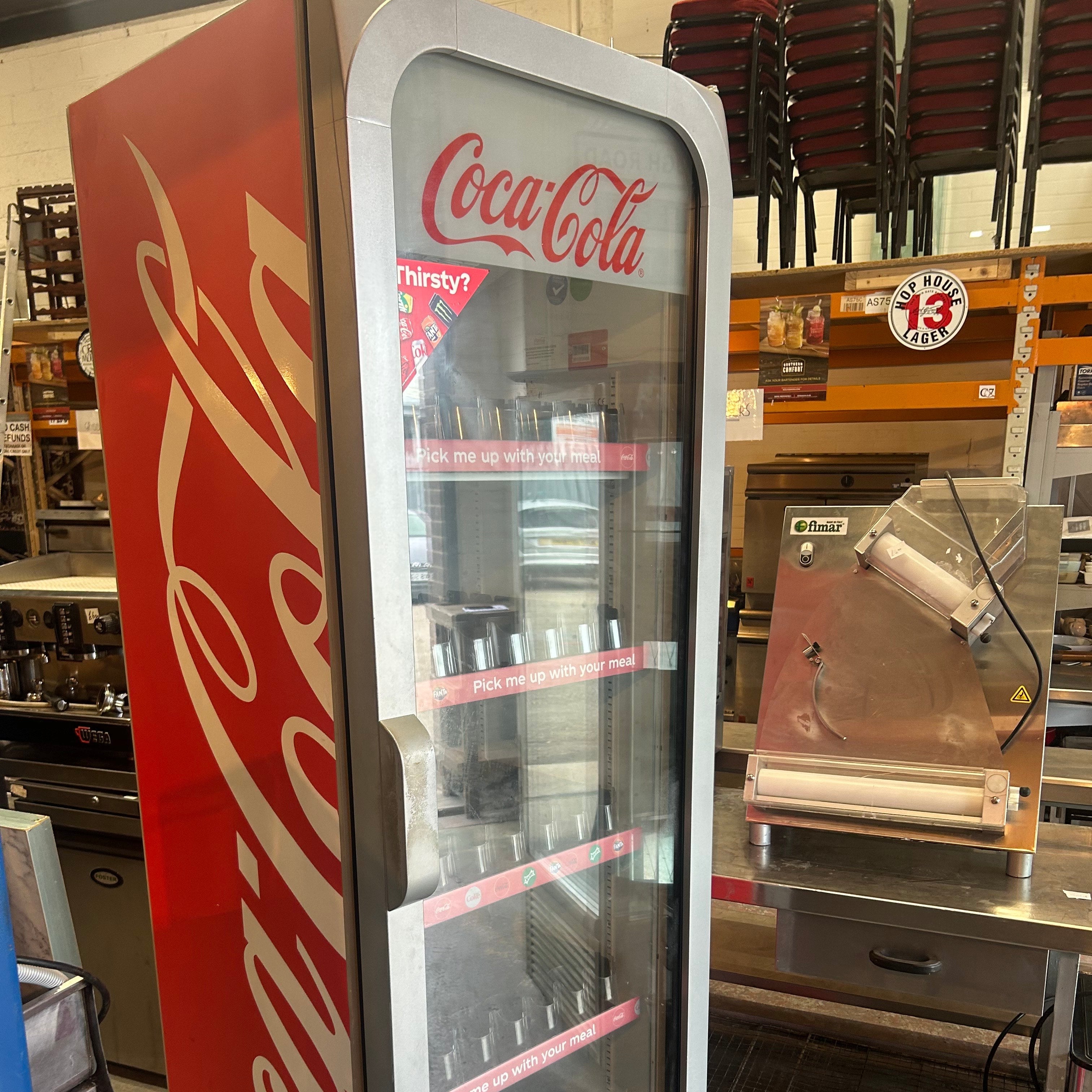 Free Standing Reto Coca-Cola Fridge