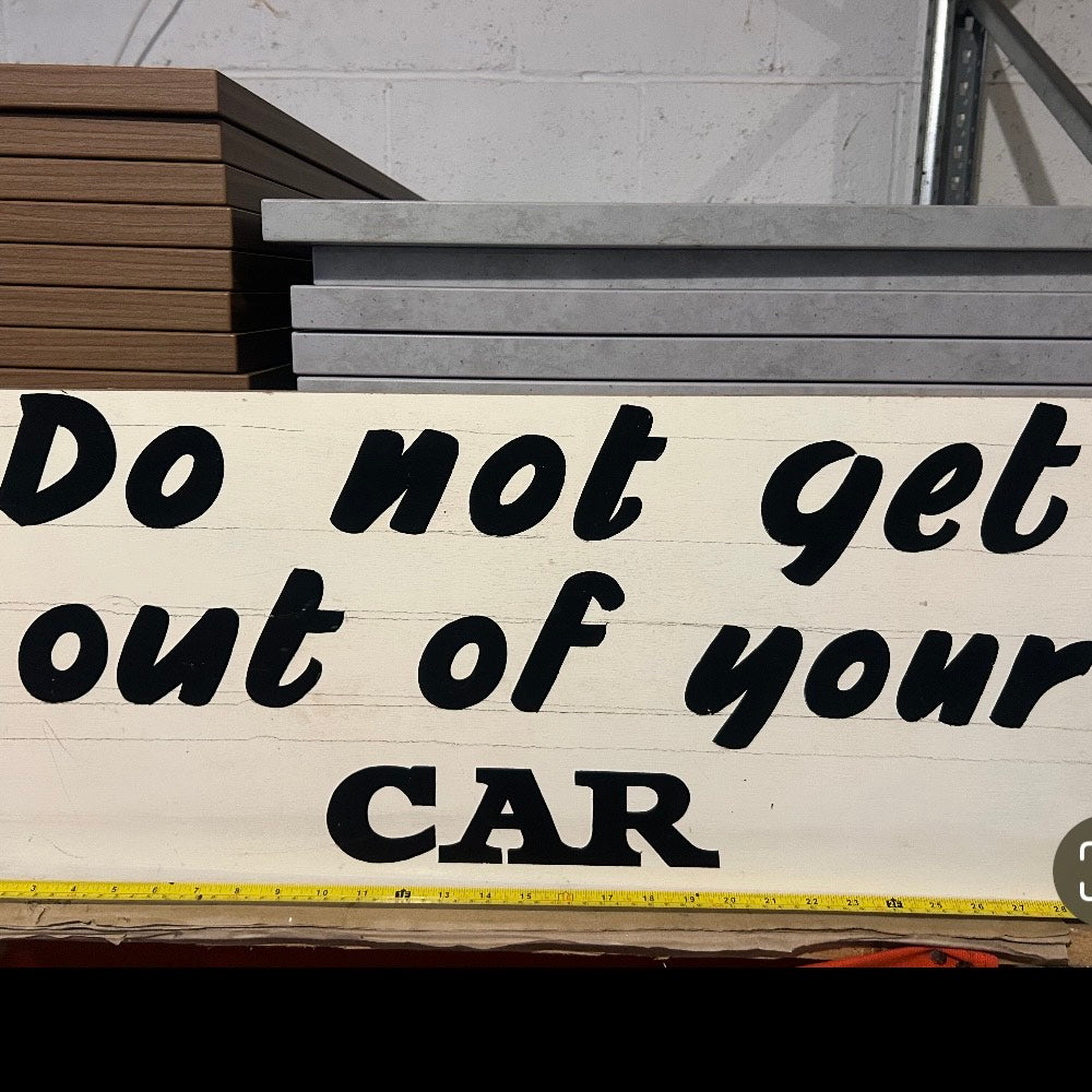 Wooden Sign 30"