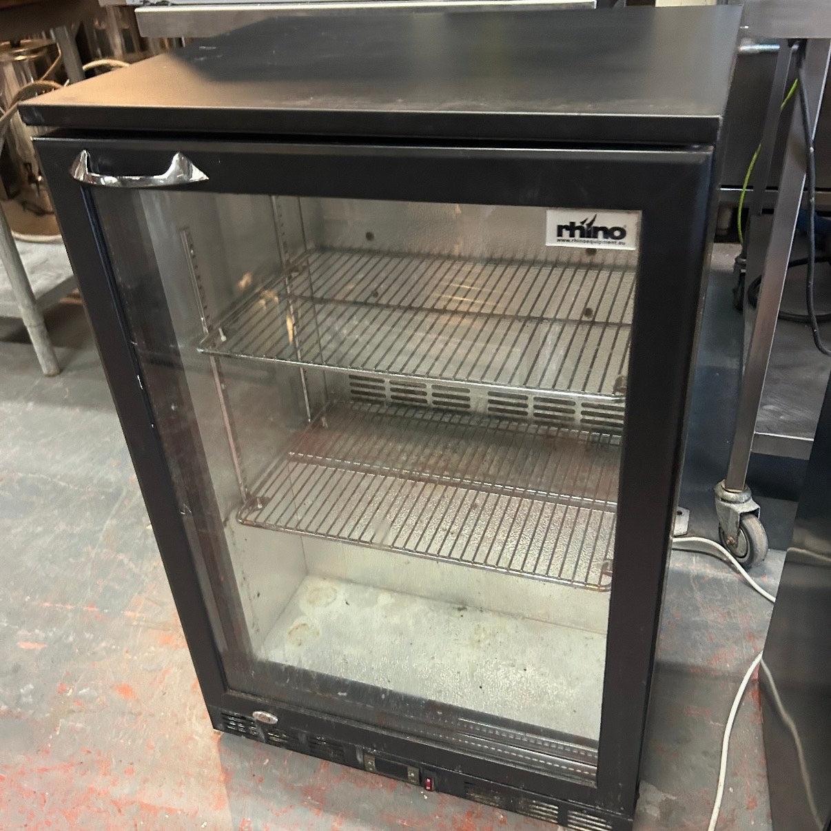 Single Undercounter Bottle Display Fridge