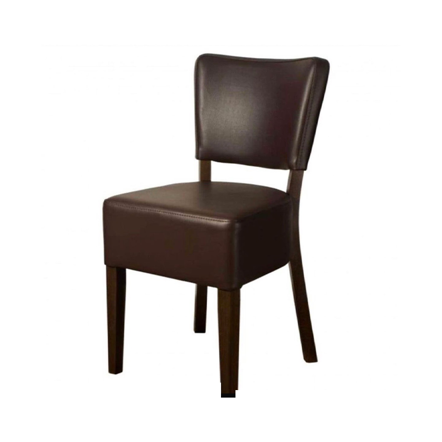 Mid Brown 1970 Leather Chair