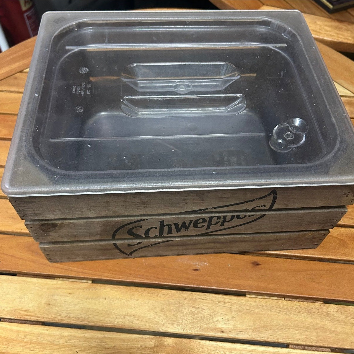 Retro Schweppes Ice Bucket
