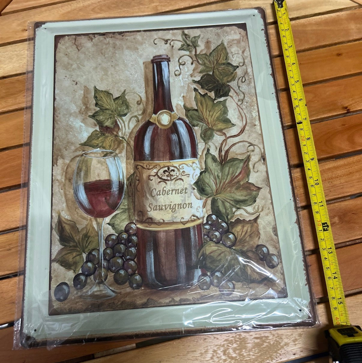 Farmhouse Style Metal Wall Sign