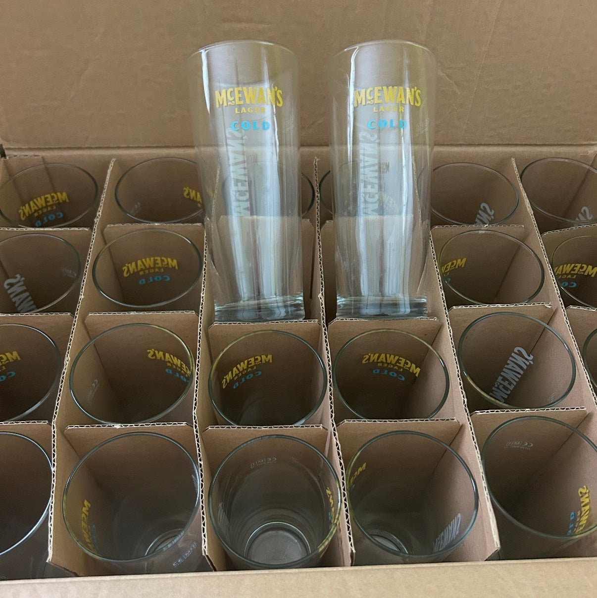 McEwans Pint Glasses New 24 Pack