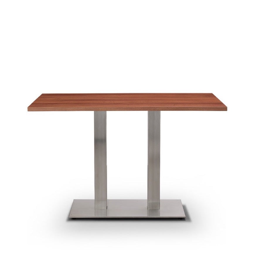 120cm Large Restaurant Table - Red Wood