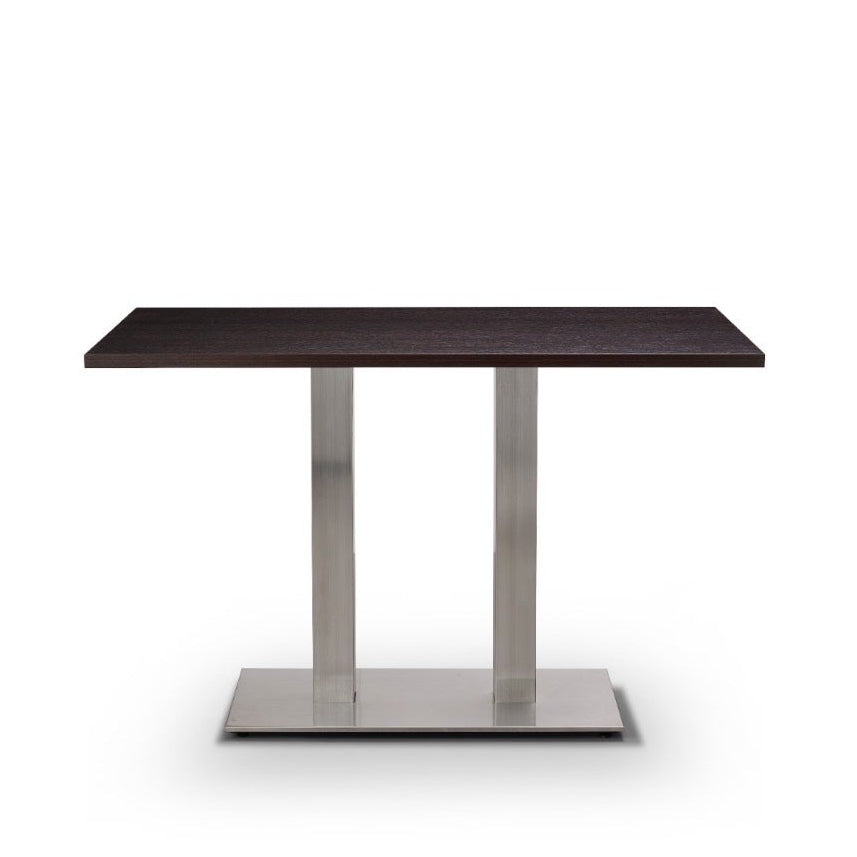 120cm Large Restaurant Table - Brown Wenge